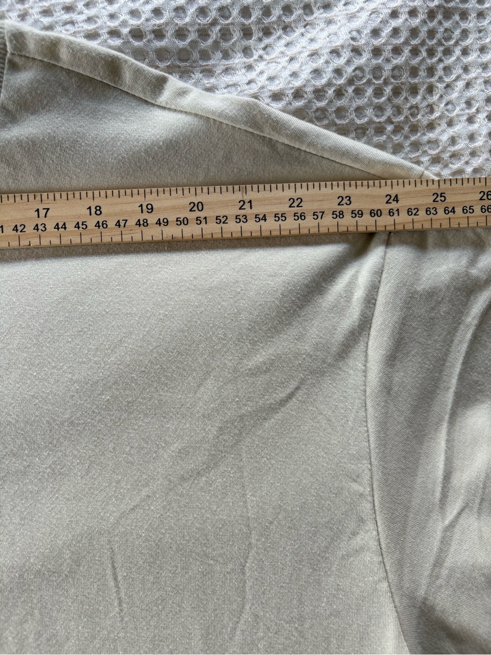 NWT Hollywood The Jean People Neutral Layered Long-Slv Tee Oversized Fit Large - Picture 6 of 11